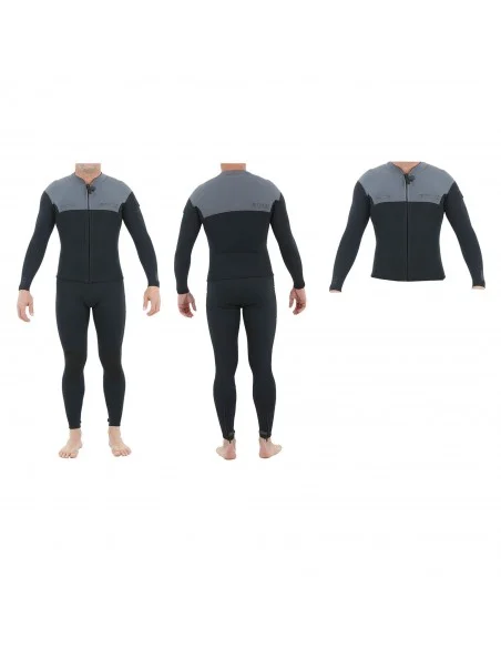 Traje de neopreno Jetpilot Venture John and Jacket Charcoal
