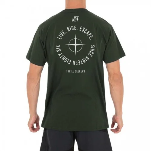 Camiseta Jetpilot Seekers Tee Green