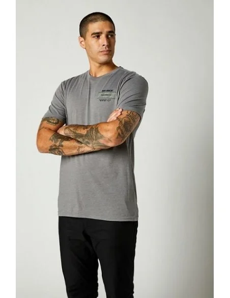 Camiseta Fox Premium Pro Circuit Gris Grey
