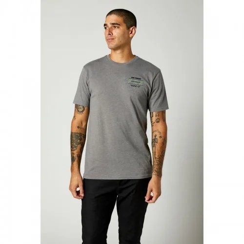 Camiseta Fox Premium Pro Circuit Gris...