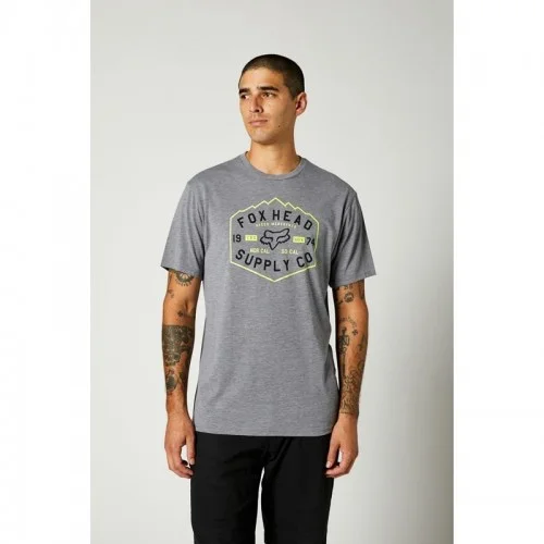Camiseta Fox Técnica Backbone Heather...