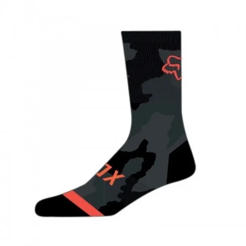 Calcetines Fox 8" Defend Black Camo Calcetines Fox 8" Defend Black Camo