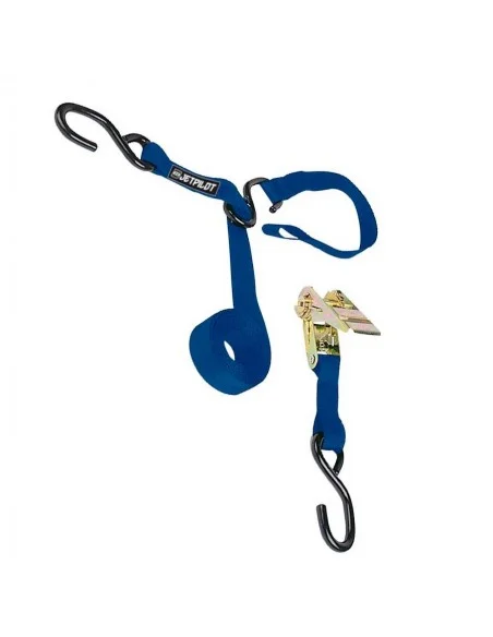 Triple gancho Jetpilot trinquete de amarre azul