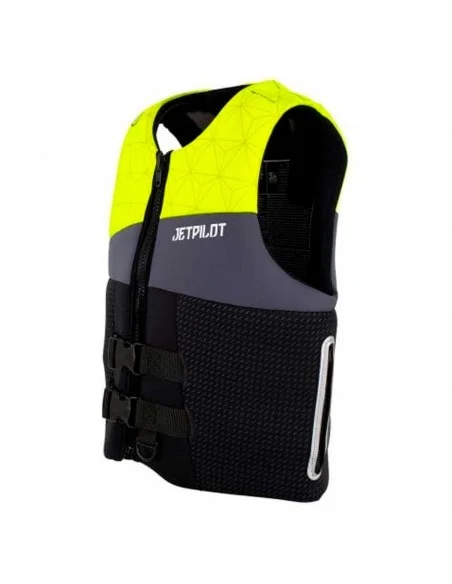 Chaleco Jetpilot Cause Neo ISO Vest Yellow - Charcoal