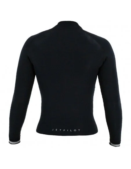 Chaqueta de neopreno Jetpilot Flight 2X2 LS FZ Black