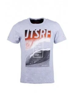 Camiseta Jetsurf Ola Gris