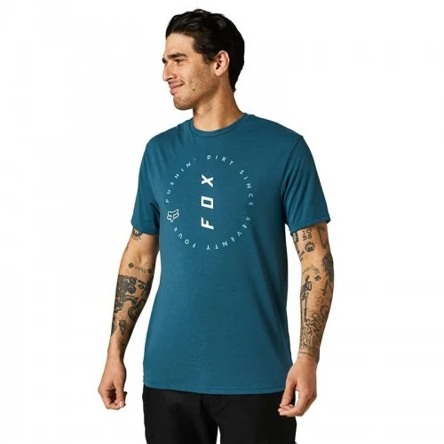 Camiseta Técnica Fox Clean Up Azul