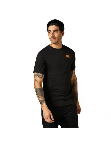 Camiseta Técnica Fox Tread Lightly Negra