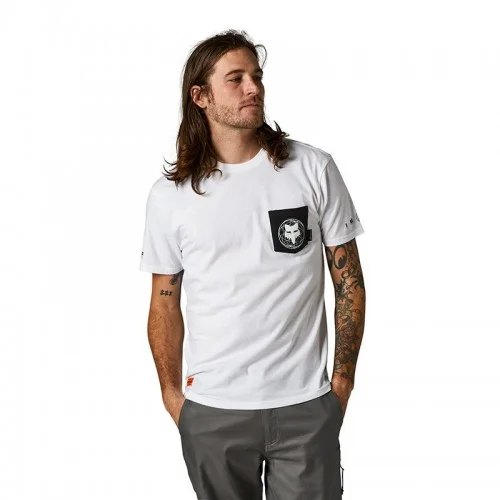 Camiseta Técnica Fox Relm Prem Blanca