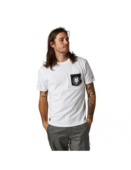 Camiseta Técnica Fox Relm Prem Blanca