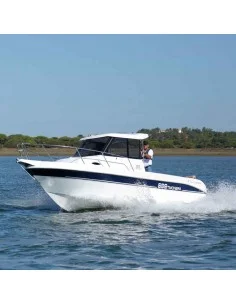 Barco con cabina Dipol...