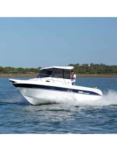 Barco con cabina Dipol 600-CP Timonera