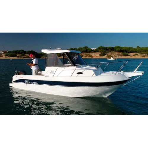 Barco con cabina Dipol 600-CP Timonera