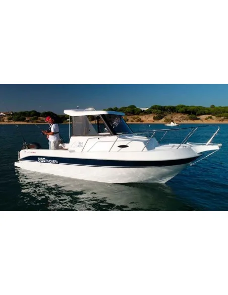 Barco con cabina Dipol 600-CP Timonera