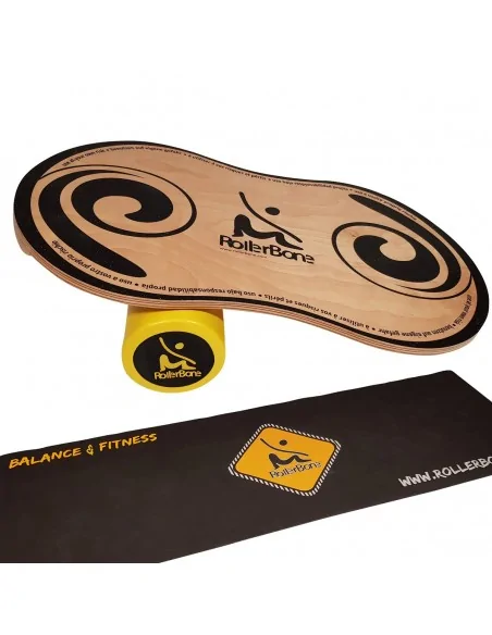 Tabla de equilibro Rollerbone 1.0 Classic Set más alfombra