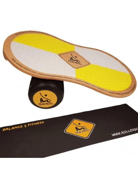 Tabla de equilibro RollerBone EVA Pro Set más alfombra