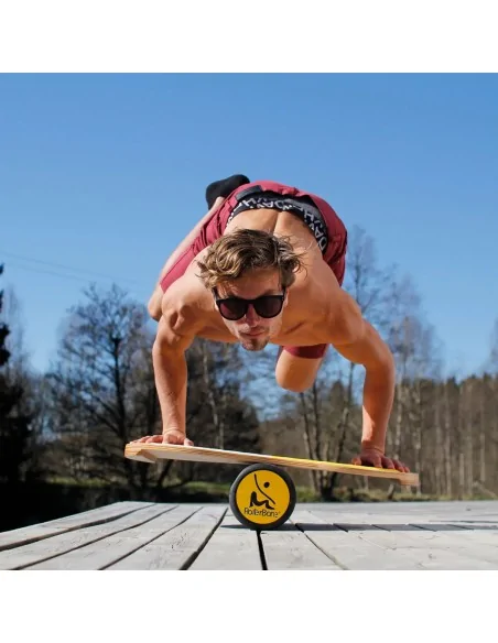 Tabla de equilibro RollerBone EVA Pro Set más alfombra