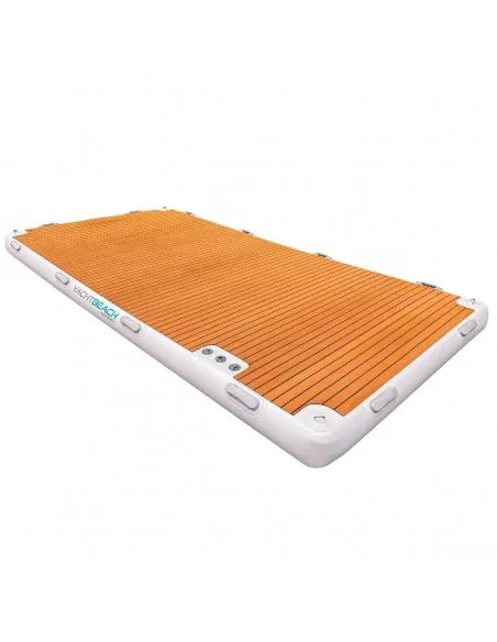 Plataforma inflable Yachtbeach 4.10 Premium Teca