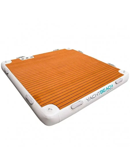 Plataforma inflable Yachtbeach 2.05 Premium Teak