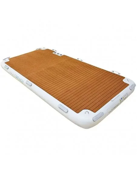 Plataforma inflable Yachtbeach Premium Teak 3.08