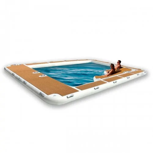 Piscina inflable para yates... Piscina inflable para yates...
