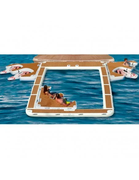 Piscina inflable para yates Yachtbeach Luxury 6x4m Dropstich