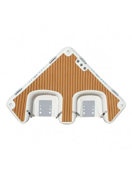Multi muelle y tumbona Yachtbeach 2x2m