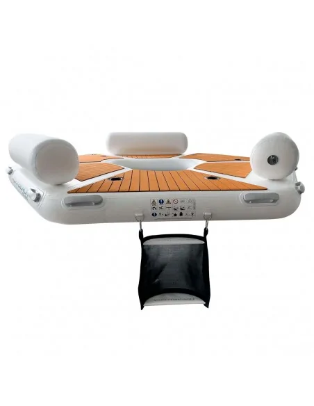 Escalera de embarque Yachtbeach para plataformas hexagonales