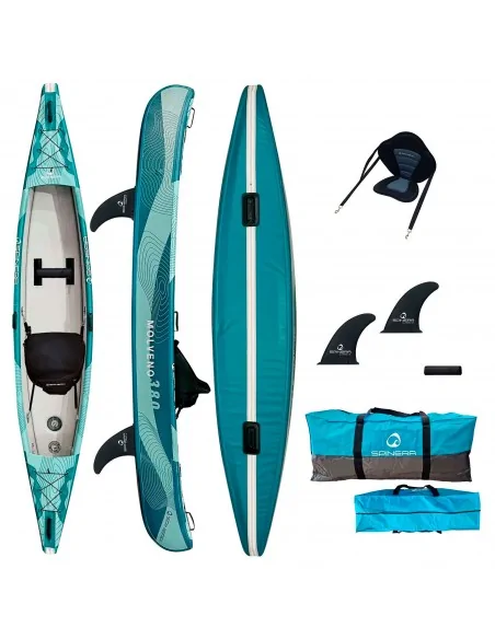 Kayak hinchable Spinera Molveno 380