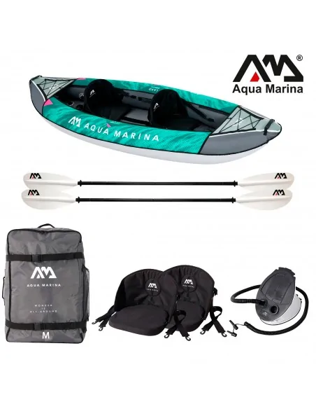 Kayak hinchable doble Aqua Marina Laxo 320