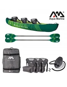 Kayak hinchable triple Aqua... 2