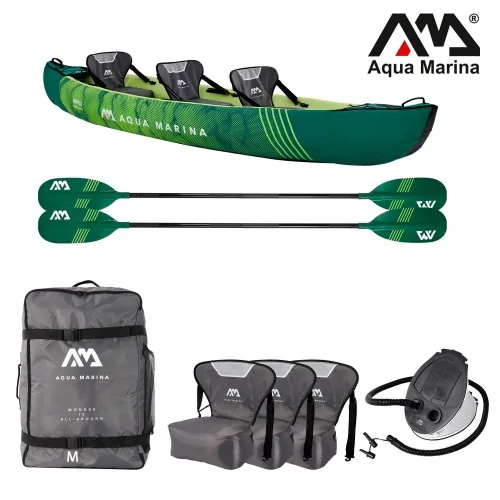 Kayak hinchable triple Aqua Marina... Kayak hinchable triple Aqua Marina...