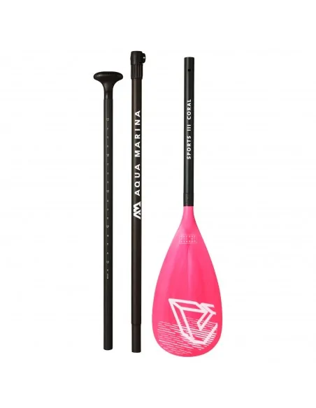 Pala de aluminio para iSUP Aqua Marina Pink