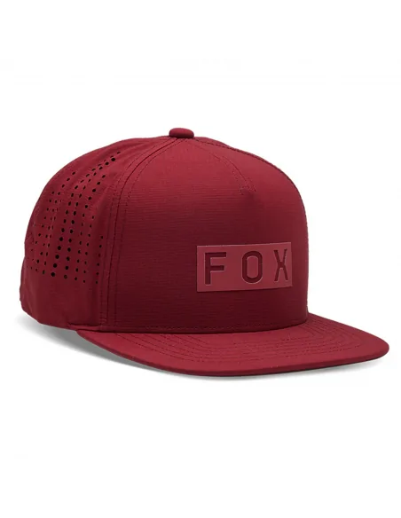Gorra Fox Snapback Wordmark Red