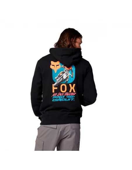 Sudadera con capucha Fox x Pro Circuit Fleece Negra