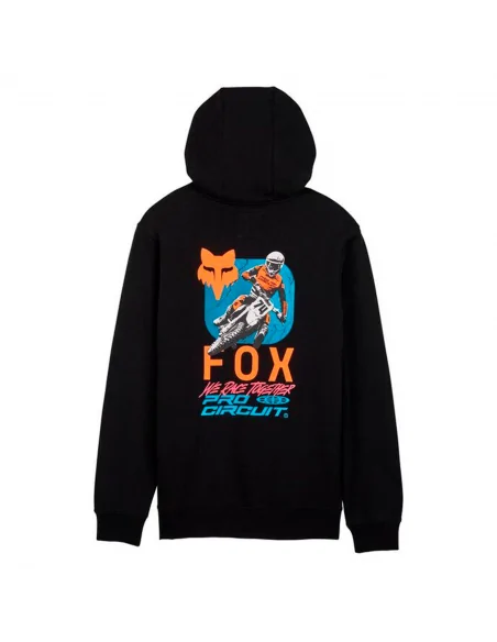 Sudadera con capucha Fox x Pro Circuit Fleece Negra