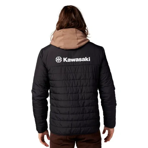 Chaqueta Fox X Kawasaki Howell Negra