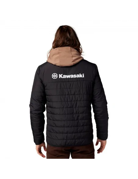 Chaqueta Fox X Kawasaki Howell Negra