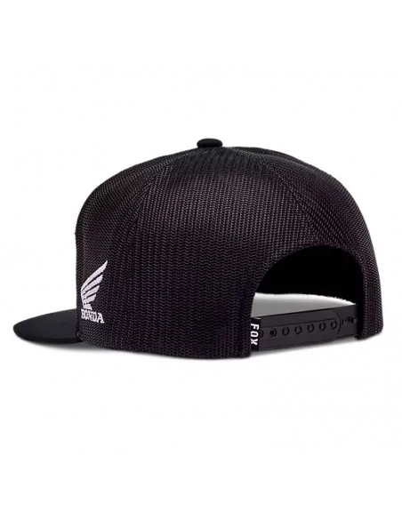 Gorra Fox X Honda Snapback Black