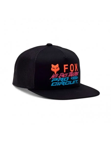 Gorra Fox x Pro Circuit Snapback Black