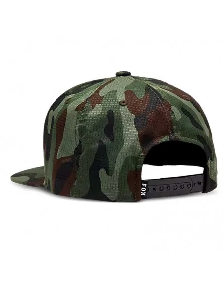 Gorra Fox Head Green Camo Tech Snapback