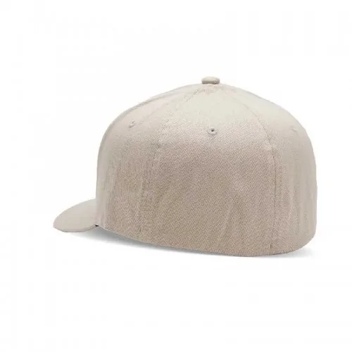 Gorra Fox Head Flexfit Blanco Vintage