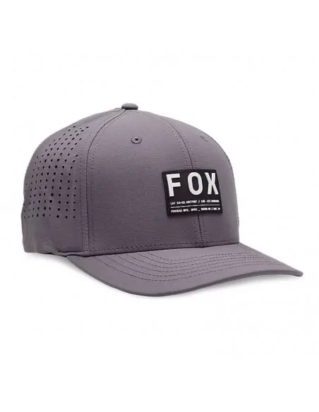 Gorra Fox Non Stop Tech Flexfit Gris Acero