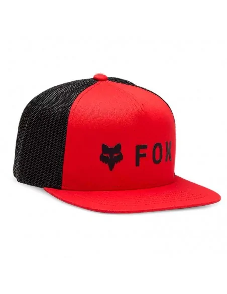 Gorra Fox Absolute Mesh Snapback Rojo fuego