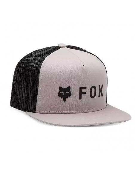 Gorra Fox Absolute Mesh Snapback Gris Acero