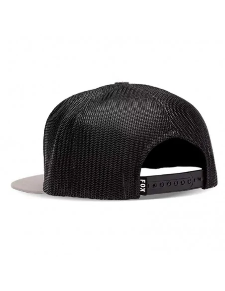 Gorra Fox Absolute Mesh Snapback Gris Acero