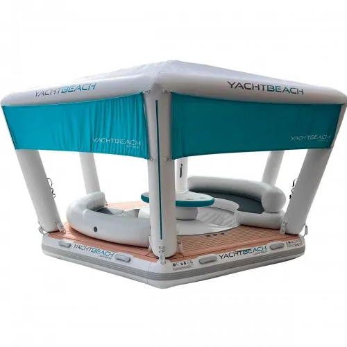 Plataforma inflable para barcos... Plataforma inflable para barcos...