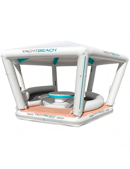 Plataforma inflable para barcos Yachtbeach Pavilion Beachclub