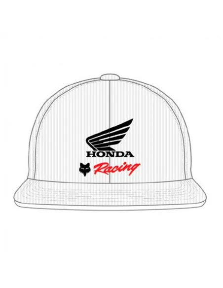 Gorra Fox ajustable Honda White