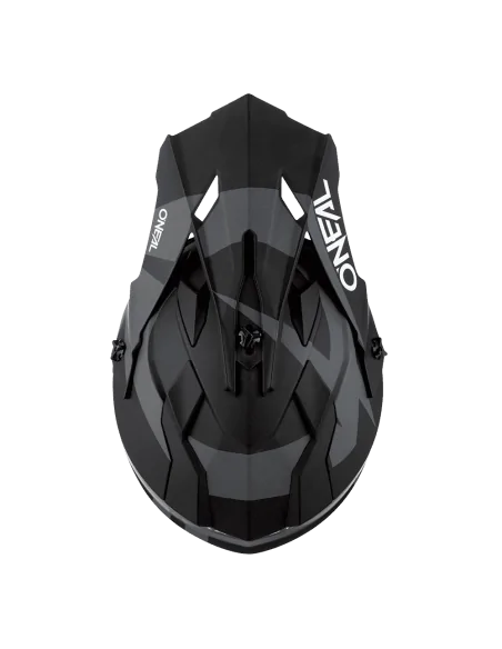 Casco O'Neal 2SRS SLICK Negro/Gris